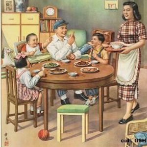 Thumbnail of poster of family eating at a table