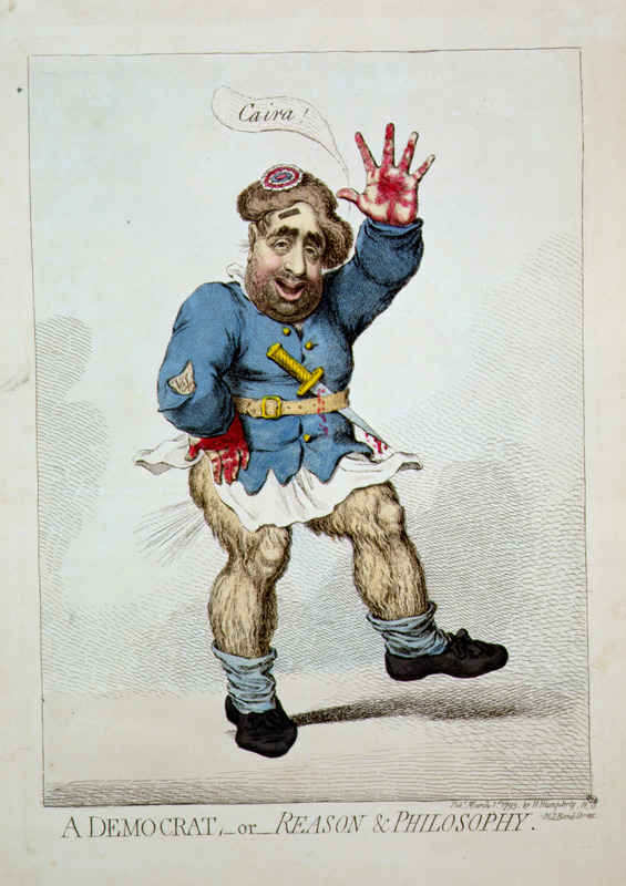 Cartoon of British caricature
