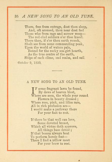 A Poem by Victor Hugo (1830)
